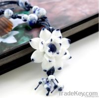 Ceramic Flower Necklace