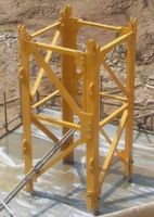 Q345B Steel F0/23B Tower Crane Mast Section , Tower Crane Sections