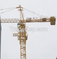 Self Climbing Tower Crane , 40m free standing TC6010-6 Q345B Steel