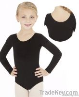 Children Long Sleeve Ballet Leotards