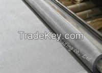 Stainless steel filtering mesh