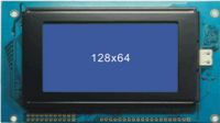 128Ã�64 COB lcd module  blue fstn lcd module graphic module