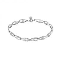 925 Sterling Silver Drops Bracelet