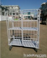 steel collapsible logistics tool trolley