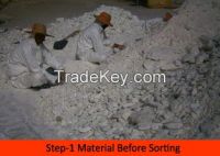 talc lumps/powder