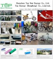 2014 TNE High Power Lifepo4 48V10AH ebike battery in frame