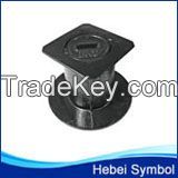 Cast iron surface valve box