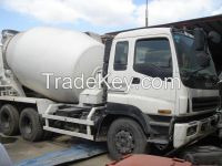 used concrete mixer ISUZU