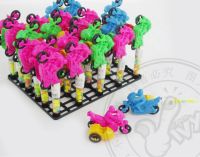 IVY-TC297 Funny motorcycle toy with candy toy candy  