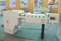 Gear box for twin parallel screw extruder