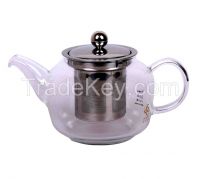 High Borosilicate Glass Teapot (direct-fire