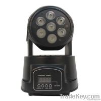 7LEDs Mini Moving head light RGBW