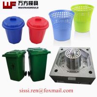 OEM plastic trash basket mould , dust bin mold, pail mould, bucket mold