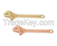 Non-Sparking Non Magnetic Safety Tools Adjustable Wrench Spanner