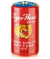 Tiger Head Paper Jacket Battery R20 D Size 301