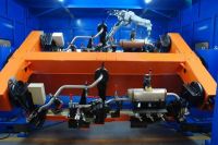 Laser cutting robot