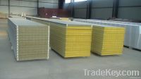 high quality rock wool sandwich panel