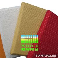 fabrics sound absorbing panel for construction and decoration , stock for sale