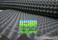 Waves sound absorbing foam for wall, stock for sale