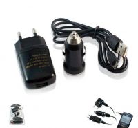 USB Car Charger & Wall Charger With EU Plug