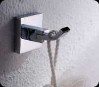 Single Robe Hook In Brass Chromed