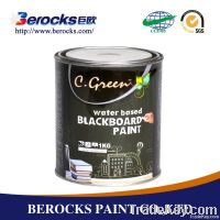 Water-based blackboard paint