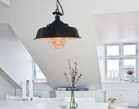 Enamel lamp - Hanging Light - Garden Light