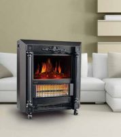 Mobile Fireplaces electric fire log Roman NDY-20 Coal burning flame Heater wheel Quartz