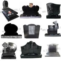 Top quality Shanxi Black granite monuments