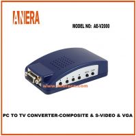 PC TO TV CONVERTER-COMPOSITE & S-VIDEO & VGA LOOPTHROUGH