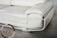 Modern Home Living Room Decorators  Lizz Leather Sofa A.L.345