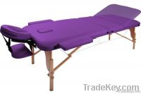 3 section wooden massage table