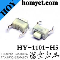 Tact Switch (HY-1101-H5) 3*6 DIP with White Base and Copper Pins