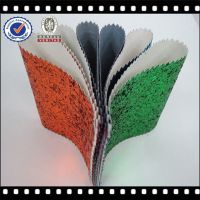 Zhejiang New Style PU Glitter Mesh Leather