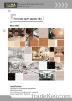 porcelain and ceramic tiles