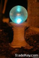 Solar crack ball lamp