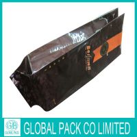 stand up aluminum foil coffee packaging zipper bag