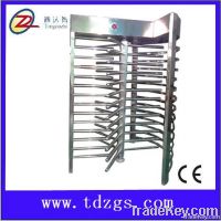 CE approved l full-height turnstile for
