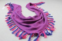 ladies scarf with tassels