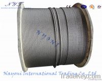 12MM Galvanized Steel Wire Rope 6X12