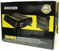 Kicker 12CX600.5 1200W 5-Channel Car Audio Amplifier