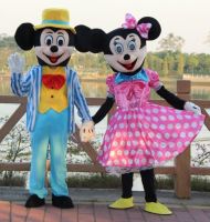 New style micky&minnie adult  mascot costume  