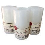 Flower Candles In A Glass