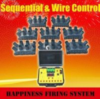 64 channels wire control stage special effects firworks firing system with salvo and sequential fire function(DBW8N-64) 