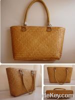 Calathea wickerwork handbag