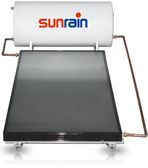Compact solar water heater