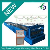 TY IBR roof panel colored galvanized steel sheet corrugated roll forming machine