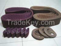 NON WOVEN SANDING BELTS