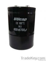 400V 4700UF Screw Terminal Electrolytic Capacitor with 3000 hours