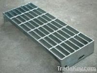Hot dip galvanized steel grating